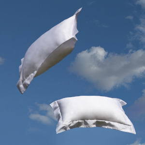 Nuvola Bedding by Signoria Firenze - shams flying in the clouds.