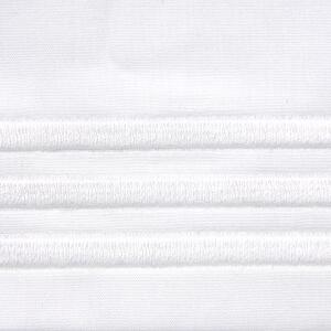 Signoria Firenze Platinum Percale Bedding is available in White embroidered color.
