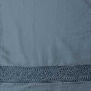 Signoria Firenze Viola Lace  Duvet & Sheeting is available in Antique Blue color.