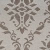 Softline Home Fashions Athens Damask Drapery Panels Swatch in Java color.