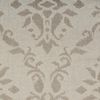 Softline Home Fashions Athens Damask Drapery Panels Swatch in Linen color.
