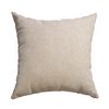 Softline Home Fashions Athens Diamond Decorative Pillow in Linen color.