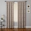 Softline Home Fashions Athens Heritage Drapery Panels in Java color.