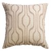 Softline Home Fashions Athens Ikat Decorative Pillow in Linen color.