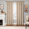 Softline Home Fashions Athens Royale Drapery Panels in Natural color.