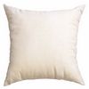 Softline Home Fashions Athens Solid Decorative Pillow in Ecru color.