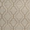 Softline Home Fashions Athens Tile Drapery Panels Swatch in Natural color.