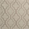 Softline Home Fashions Athens Tile Drapery Panels Swatch in Linen color.
