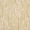 Softline Home Fashions Casablanca Drapery Panels Swatch in Cream color.