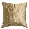 Softline Home Fashions Casablanca Decorative Pillow in Antique Gold color.
