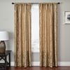 Softline Home Fashions Casablanca Drapery Panels in Taupe color.