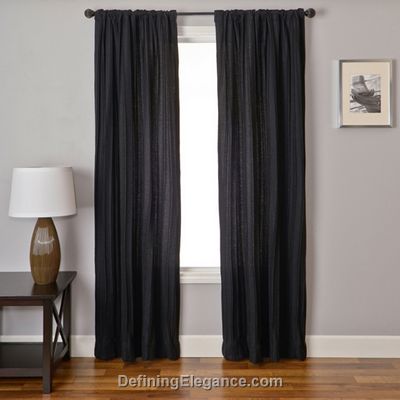 Softline Godeita Pintuck Drapery Panels are available in 4 colorways.