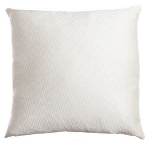 Softline Home Fashions Drapery Morgan Chevron Panel and Pillow - White