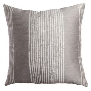 Softline Home Fashions Morgan Stripe Panel and Pillow - Silver