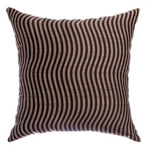 Softline Home Fashions Palmira Decorative Pillow in Designer Brown color.