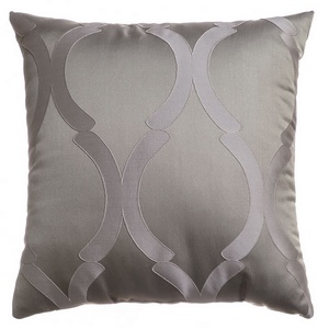 Softline Home Fashions Savannah Decorative Pillow in Steel color.