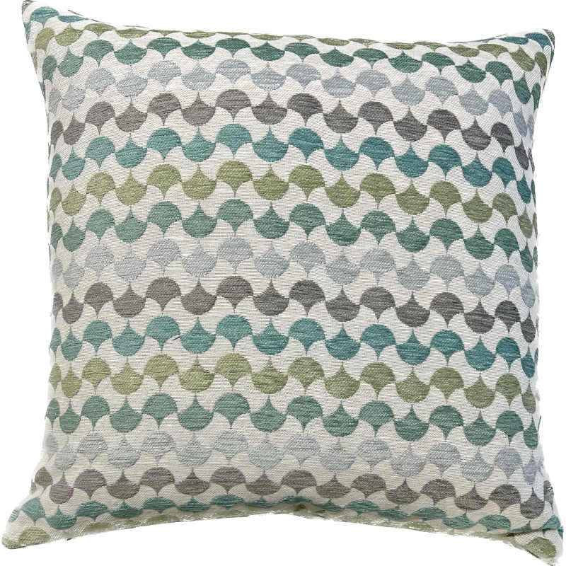 TL at home Annie Duvet & Sham & Decorative Pillow - Green Color