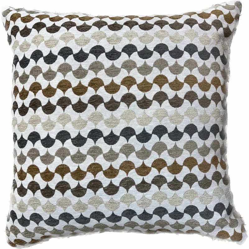 TL at home Annie Duvet & Sham & Decorative Pillow - Pebble color.