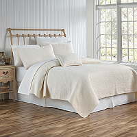 TL at home Couture Matelasse Coverlet and Shams