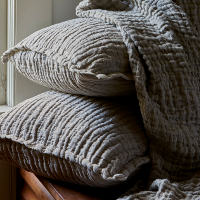 TL at home Dax Linen Throws and Shams