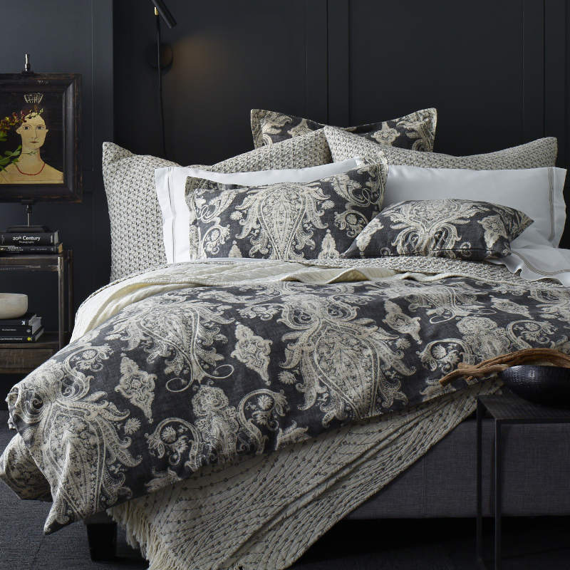 TL at home Bedding Georgie Duvet & Shams & Decorative Pillows - Night Color