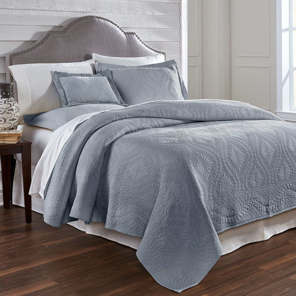 *Traditions Linens Bedding Suzi Matelasse Coverlet and Shams