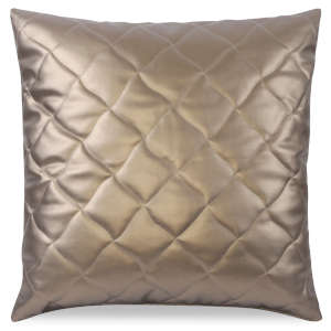 Wildcat Territory Bedding Eli Faux Leather Bronze Decorative Pillow